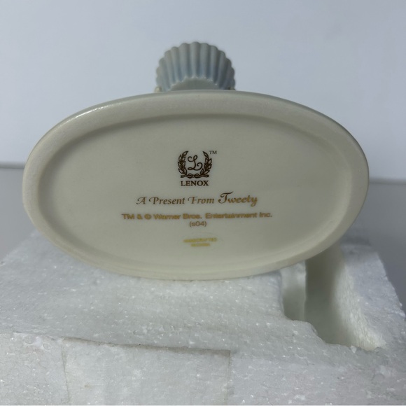 Lenox "A Present from Tweety" With Blue “Diamond” Birthstone with Box - Picture 8 of 12